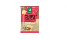 Chips di lenticchie e rosmarino senza glutine 