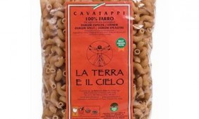 Cavatappi integrali di farro 