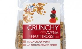 Crunchy Con Avena E Frutti Rossi Bio 