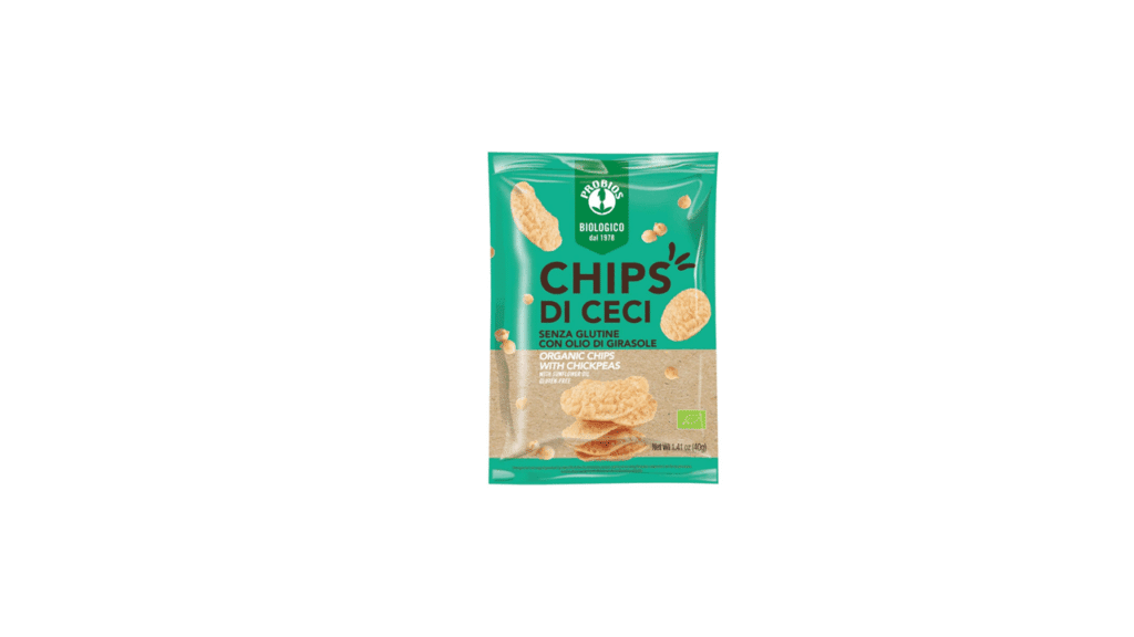 Chips di ceci senza glutine - Probios