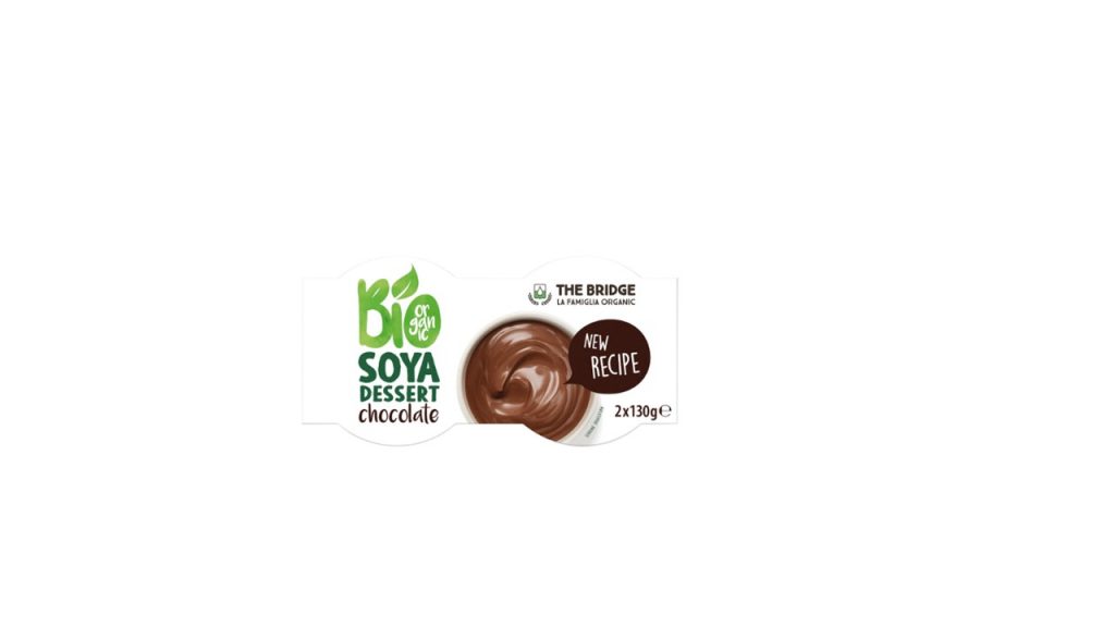Bio soya dessert - Dessert di soia al cacao The bridge