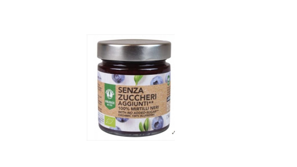 Composta 100% mirtilli neri SENZA ZUCCHERI AGGIUNTI - Probios