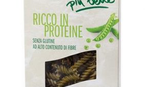 Fusilli di piselli verdi