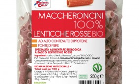 MACCHERONCINI 100% LENTICCHIE ROSSE BIO  