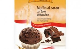 Muffin al cacao con gocce di cioccolato