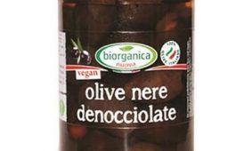 Olive nere denocciolate in salamoia