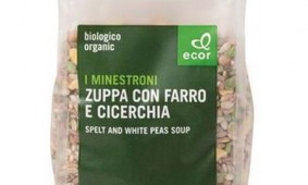 Zuppa con farro e cicerchia 