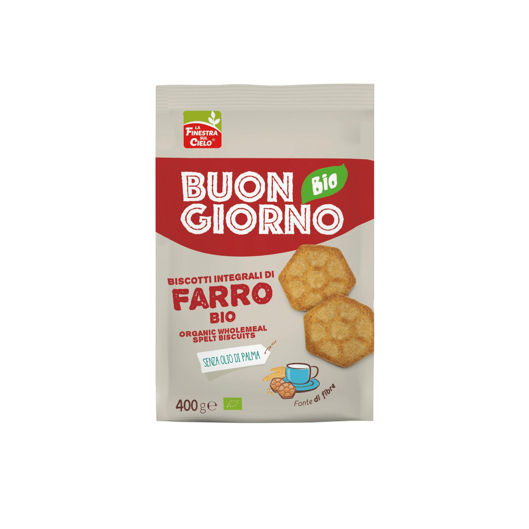 Biscotti Integrali Di Farro Bio - La Finestra sul Cielo