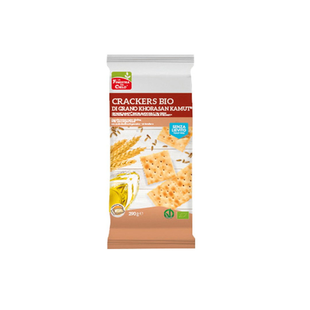 Crackers Di Kamut Senza Lievito - La Finestra sul Cielo
