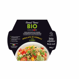 Insalata di cereali con curry - Cereal terra
