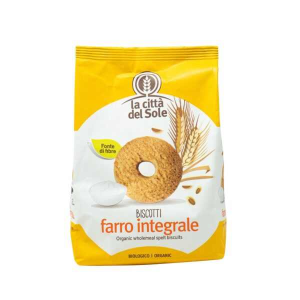 Biscotti di farro integrale - La città del sole