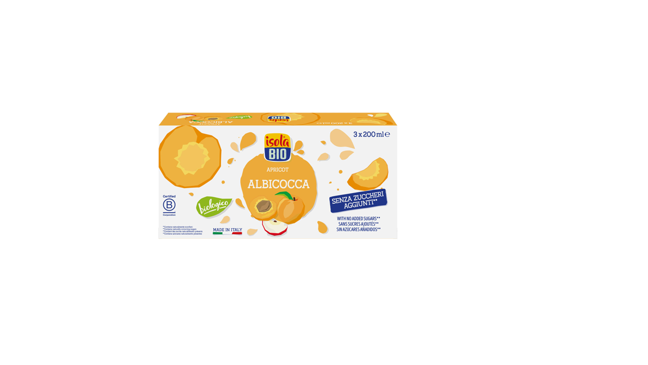 Nettare di  albicocca - Isola bio