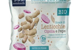 Snack di Lenticchie, Cipolla e Pepe 