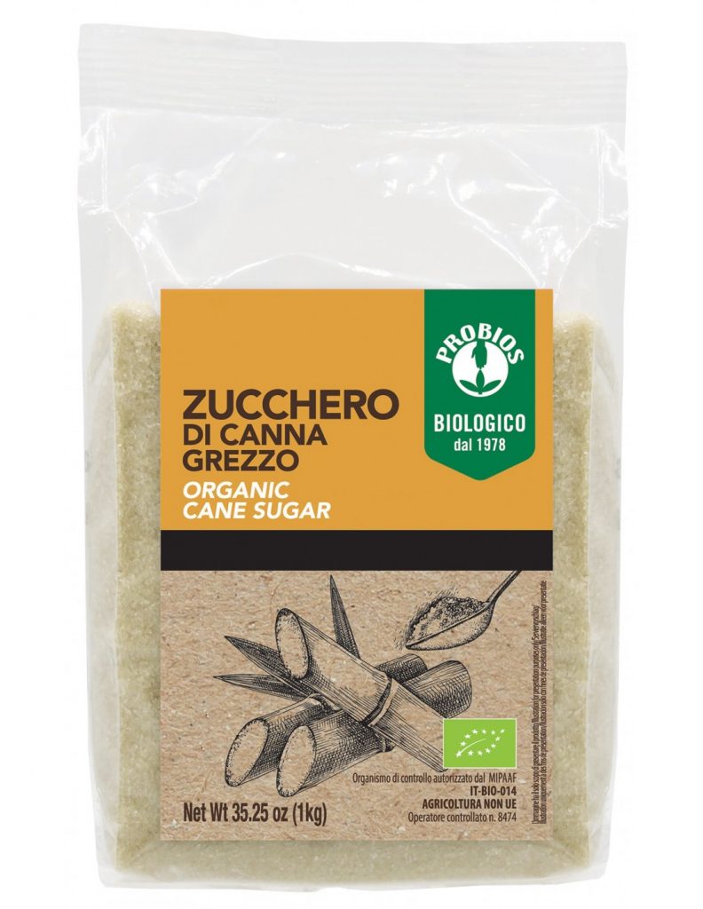 Zucchero di canna grezzo 1kg - Probios